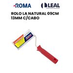 ROLO LA NATURAL 09CM 13MM C/CABO ROMA