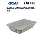 CAIXA MASSA PLASTICA 22L MAX FERRAMENTAS