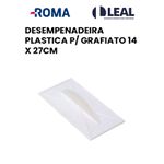 DESEMPENADEIRA PLASTICA P/ GRAFIATO 14 X 27CM ROMA