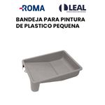 BANDEJA PARA PINTURA DE PLASTICO PEQUENA ROMA
