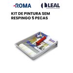 KIT DE PINTURA SEM RESPINGO 5 PECAS ROMA