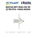 BUCHA DRY WALL NC 02 C/ 50 PCS- PARA GESSO