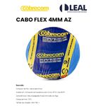 CABO FLEX 4MM AZUL COBRECOM
