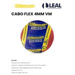 CABO FLEX 4MM VERMELHO COBRECOM