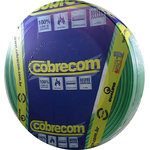 CABO FLEX 4MM verde COBRECOM
