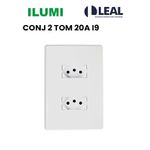 CONJUNTO 2 TOMADAS 20A I9 ILUMI