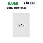 CONJUNTO TOMADA 10A I9 ILUMI