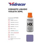 CORANTE LÍQUIDO VIOLETA 50ML HIDRACOR 