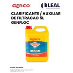 CLARIFICANTE / AUXILIAR DE FILTRACAO 5L GENFLOC