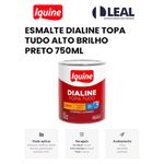 Tinta Esmalte Sintético Brilhante Delanil Madeiras e Metais 750ml Branco Neve IQUINE