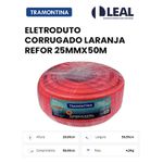ELETRODUTO CORRUGADO LARANJA REFORÇADO 25MMX50M ADTEX