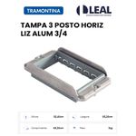 TAMPA PARA CONDULETE AL 3/4" COM 3 POSTOS - TRAMONTINA