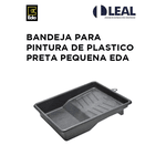 BANDEJA PARA PINTURA DE PLÁSTICO PRETA 1,3L ATLAS