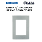 TAMPA PARA 3 POSTOS CINZA 4X2 - LIZ