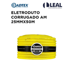 ELETRODUTO CORRUGADO AMARELO 25MMX50M ADTEX