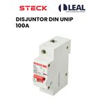 DISJUNTOR DIN UNIP 100A STECK