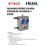 QUADRO ROBO 3X40A 2XN4049 4XS8641 + PG29 STECK