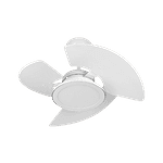 VENTILADOR TETO AVENTADOR 127V BRANCO 2 LÂMPADAS
