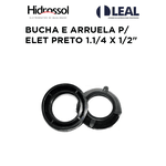 BUCHA E ARRUELA P/ ELET PRETO 1.1/4 X 1/2" HIDROSSOL