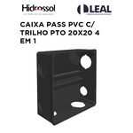 CAIXA PASS PVC C/ TRILHO PTO 20X20 4 EM 1 HIDROSSOL