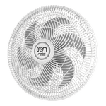 VENTILADOR OSCIL PAREDE PREMIUM 127V 50CM PP BCO (2353)