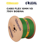 CABO FLEX 10MM VERDE 750V BOBINA SIL