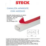 CANALETA BR 40X16X2M COM DIVISÓRIA COM FITA
