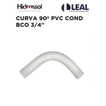 CURVA 90º PVC COND BRANCO 3/4