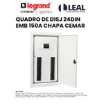 QUADRO DE DISJ 24DIN EMB 150A CHAPA CEMAR