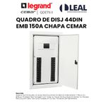 QUADRO DE DISJ 44DIN EMB 150A CHAPA CEMAR