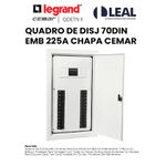 QUADRO DE DISJ 70DIN EMB 225A CHAPA CEMAR