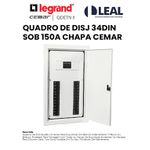 QUADRO DE DISJ 34DIN SOB 150A CHAPA CEMAR