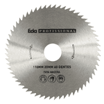 SERRA CIRCULAR C/ VIDEA 4.3/8 24 DENTES FURO 20MM EDA