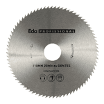 SERRA CIRCULAR C/ VIDEA 4.3/8 24 DENTES FURO 20MM EDA