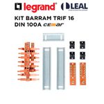KIT BARRAMENTO TRIFÁSICO 100A PARA 16 MÓDULOS DIN 904381N CEMAR