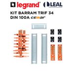 KIT BARRAMENTO TRIFÁSICO 100A PARA 34 MÓDULOS DIN 904383N CEMAR