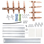 KIT BARRAMAMENTO TRIFASICO 16 DISJUNTOR 150A CEMAR