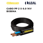CABO PP 2 X 6.0 1KV BOBINA