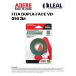 FITA DUPLA FACE VERDE 09X2M ADERE