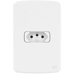 CONJUNTO TOMADA 2P+T 10A BRANCO COMPOSÉ