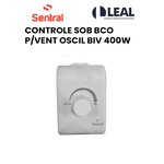 CONTROLE SOBREPOR BRANCO PARA VENTILADOR OSCILSNTE BIVOLT 400W RIMA