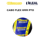 CABO FLEX 6MM PRETO COBRECOM