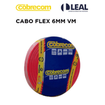 CABO FLEX 6MM VERMELHO COBRECOM