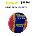 CABO FLEX 1.5MM VERMELHO COBRECOM
