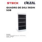 QUADRO DE DISJ 36DIN SOBREPOR STECK