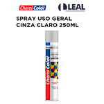 SPRAY USO GERAL CINZA CLARO 250ML CHEMICOLOR 