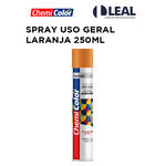 SPRAY USO GERAL LARANJA 250ML CHEMICOLOR 
