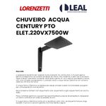 CHUVEIRO/DUCHA ACQUA DUO PRETO 127VX5500W 7510600