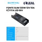 FONTE COLMEIA 120W 12V 10A P/ FITA LED BIV BLUMENAU