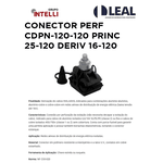 CONECTOR PERF CDPN-120-120 PRINC 25-120 DERIV 16-120 (CABO NU) INTELLI 106525